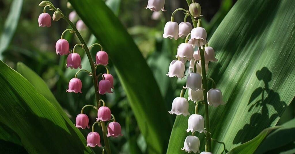  lily of the valley flower pink 