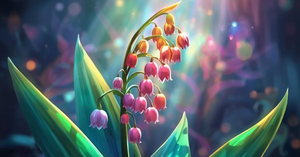  lily of the valley flower pink 