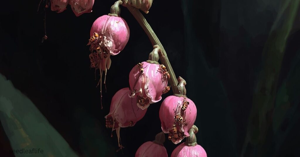  lily of the valley flower pink 